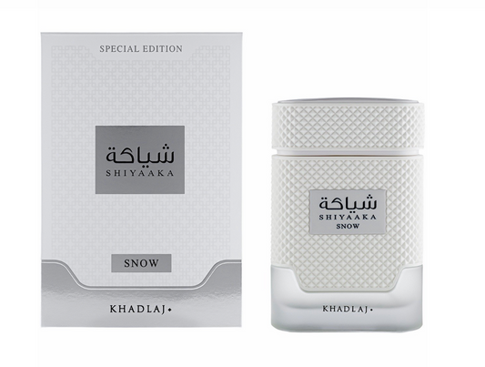 Khadlaj Shiyaaka Snow Eau de Parfum for Men 3.4 oz / 100 ml