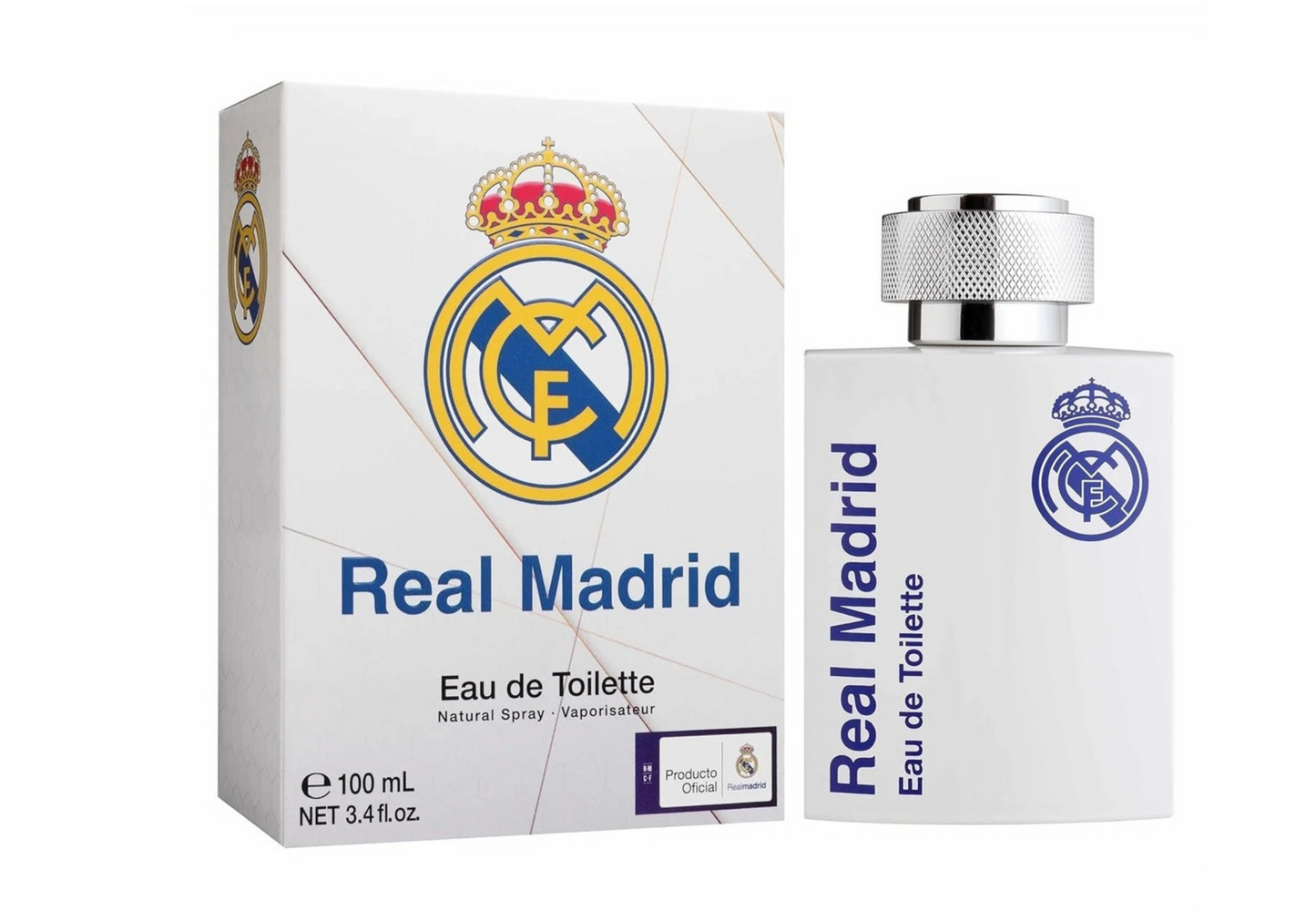 Sporting Brands Real Madrid Eau de Toilette 3.4 oz / 100 ml Men