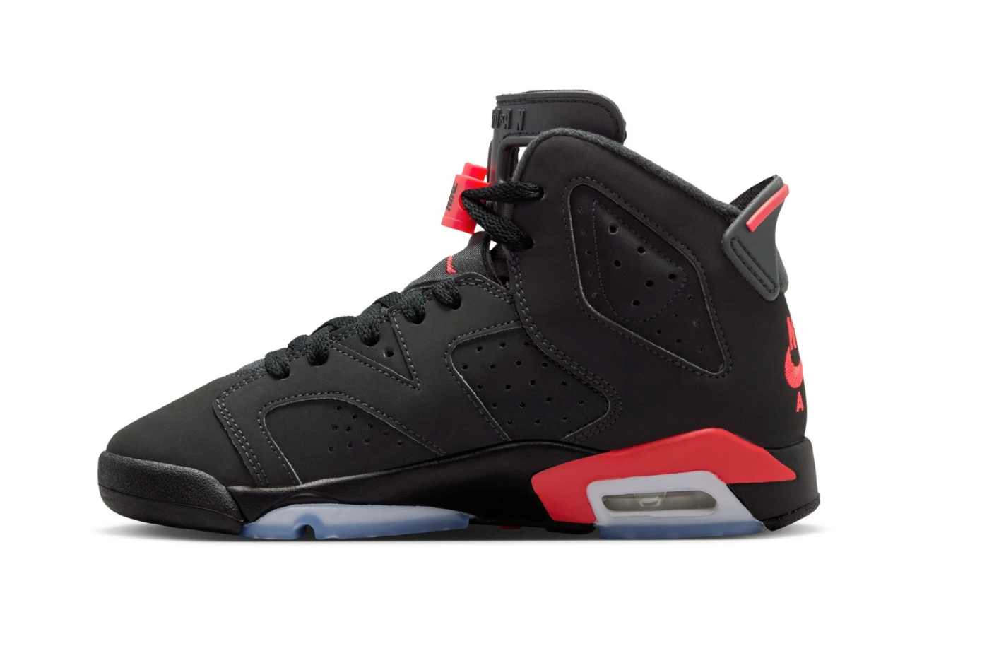 Air Jordan 6 Retro "Infrared Salesman" Big Kids' Shoes