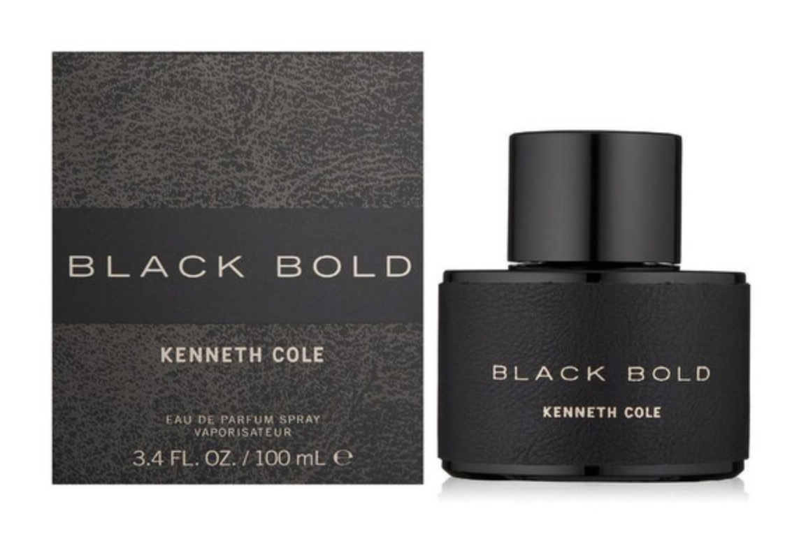 Kenneth Cole Black Bold Eau de Parfum for Men 3.4 oz / 100 ml