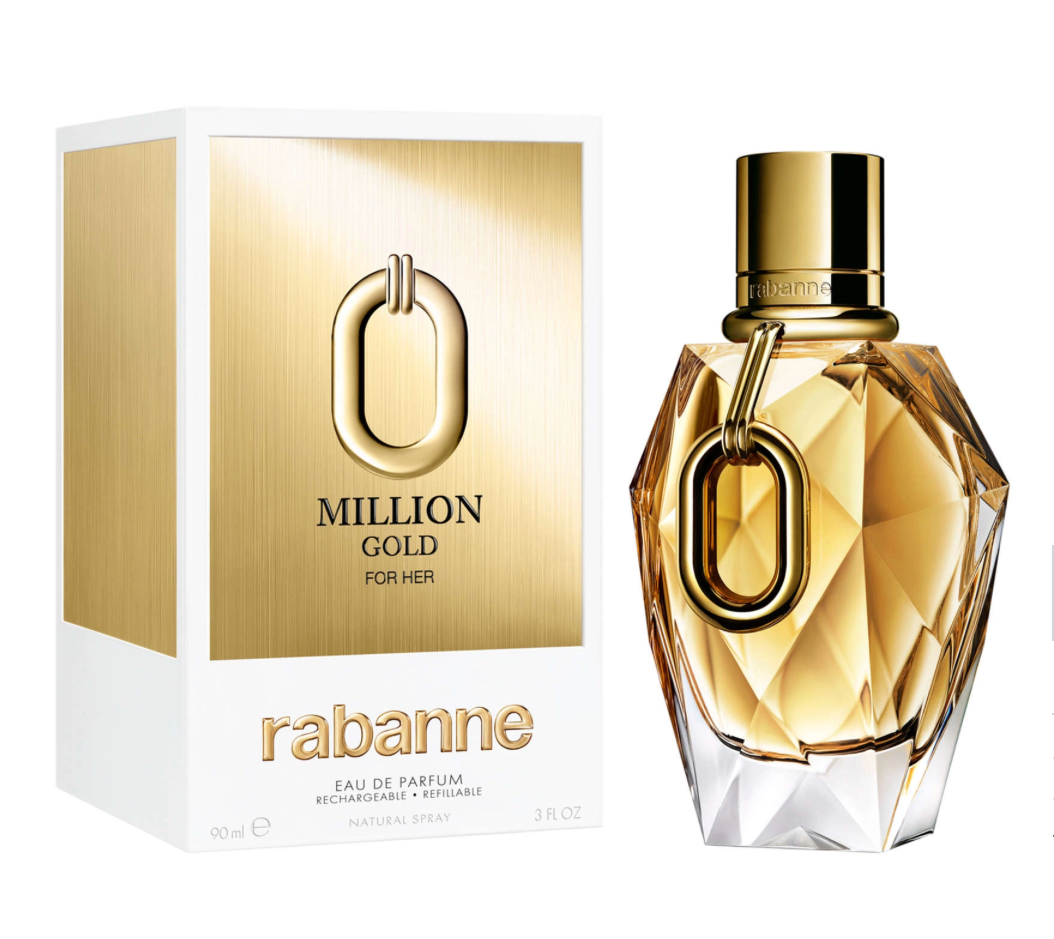 Million Gold Eau de Parfum 3.0 oz / 90 ml for Women by Paco Rabanne