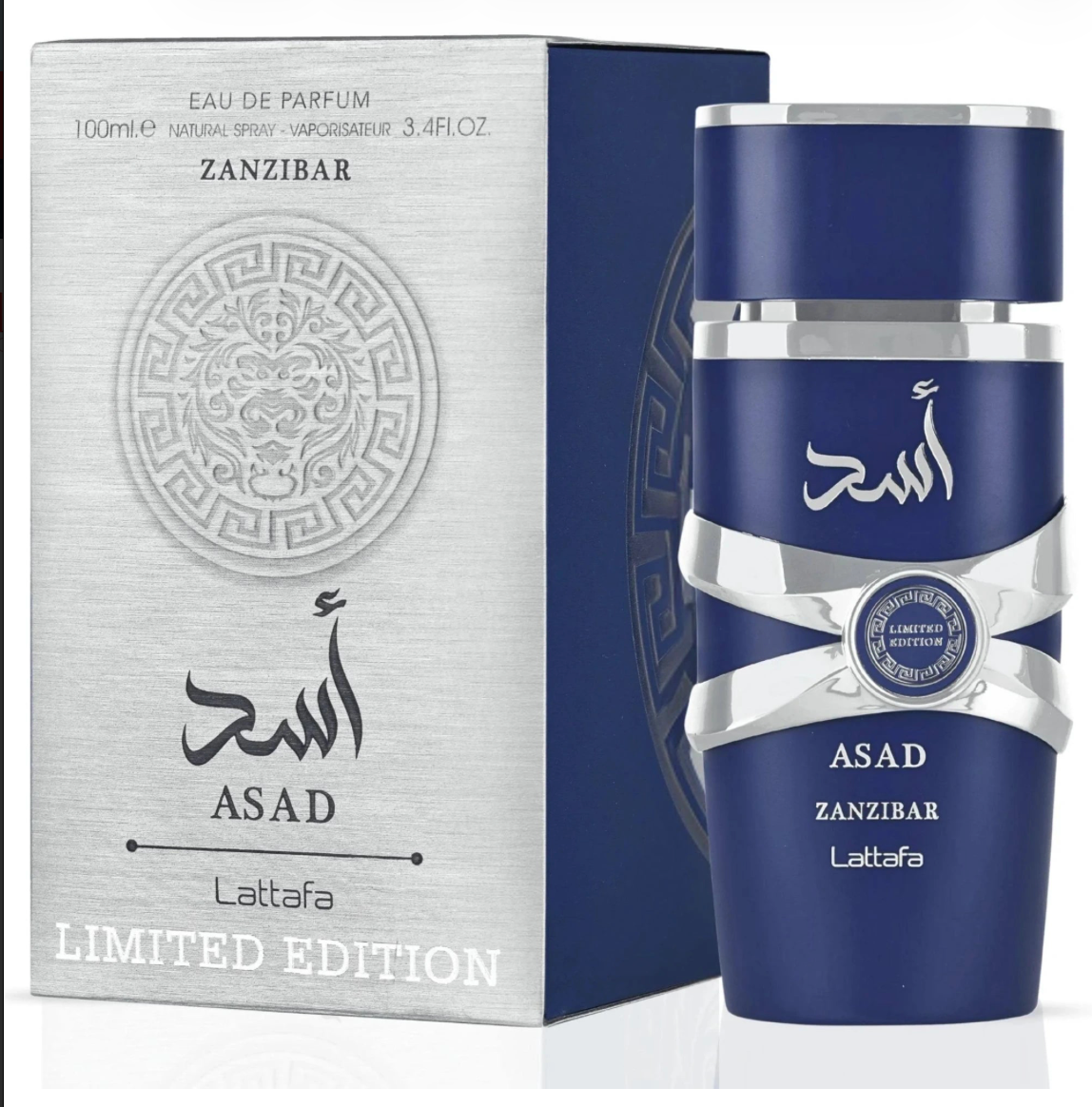 Lattafa Asad Zanzibar Limited Edition Eau de Parfum 3.4 oz / 100 ml for Men