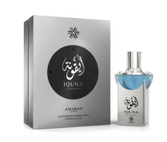 Amaran Iquna Eau de Parfum (EDP) Spray 3.4 oz / 100 ml for Men