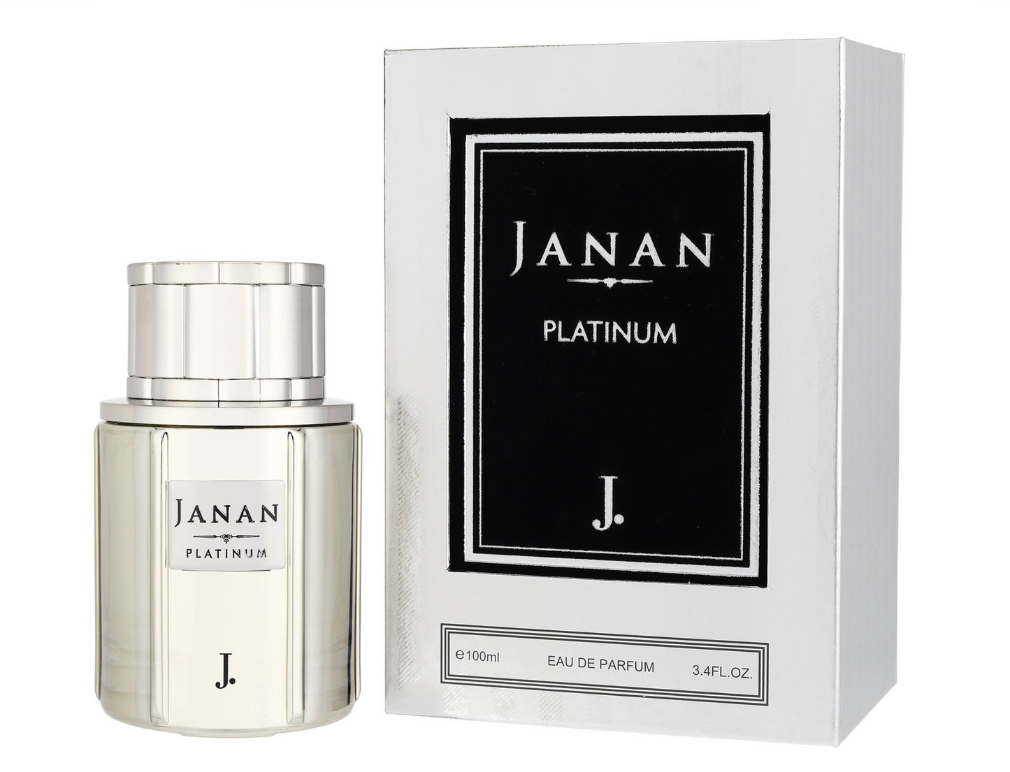 J. Junaid Jamshed Janan Platinum Eau de Parfum (EDP) Spray 3.4 oz / 100 ml Unisex