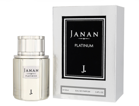 J. Junaid Jamshed Janan Platinum Eau de Parfum (EDP) Spray 3.4 oz / 100 ml Unisex