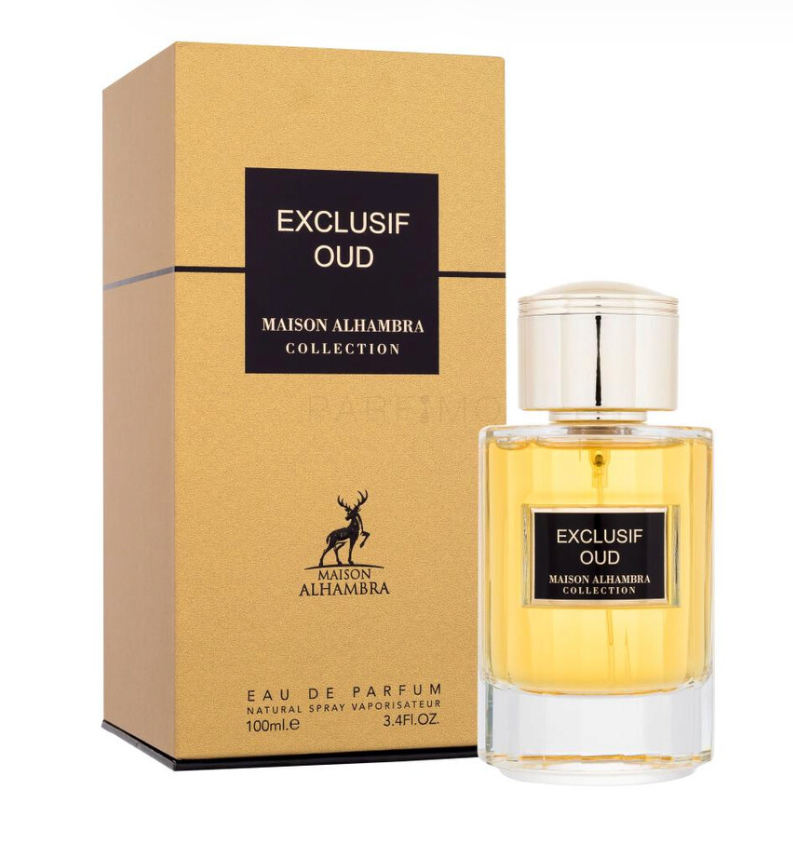 Exclusif Oud Eau de Parfum by Maison Alhambra – 100 ml / 3.4 oz