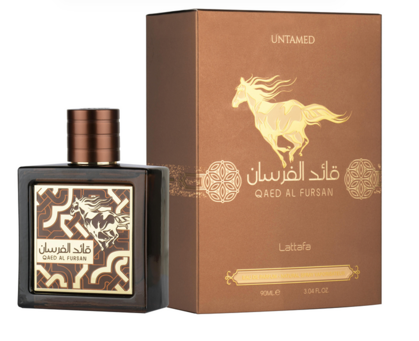 Lattafa Untamed Qaed Al Fursan Eau de Parfum – 90 ml / 3.0 oz