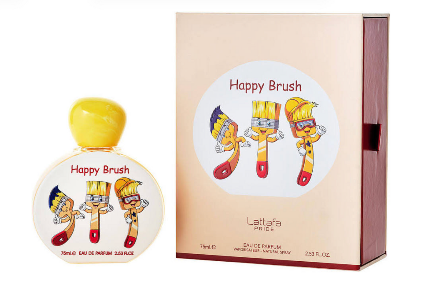 Lattafa Pride Happy Brush Eau de Parfum – 75 ml / 2.5 oz