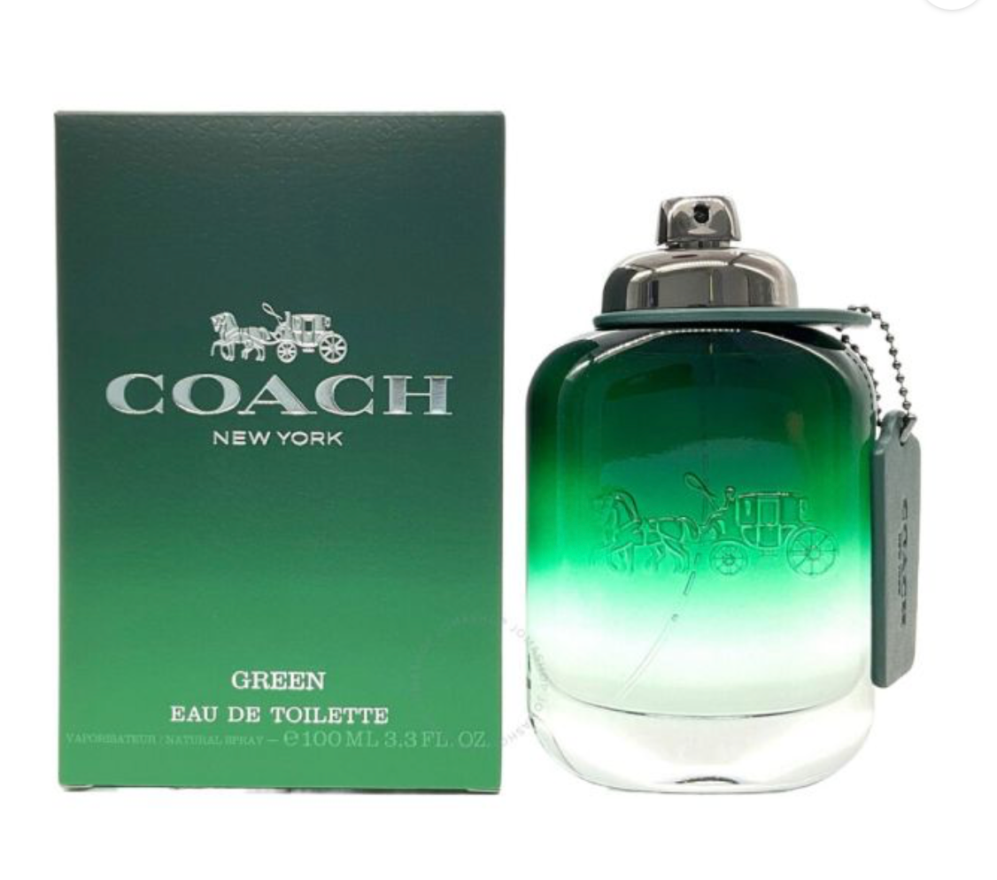 Coach Green Eau de Toilette – 100 ml / 3.4 oz