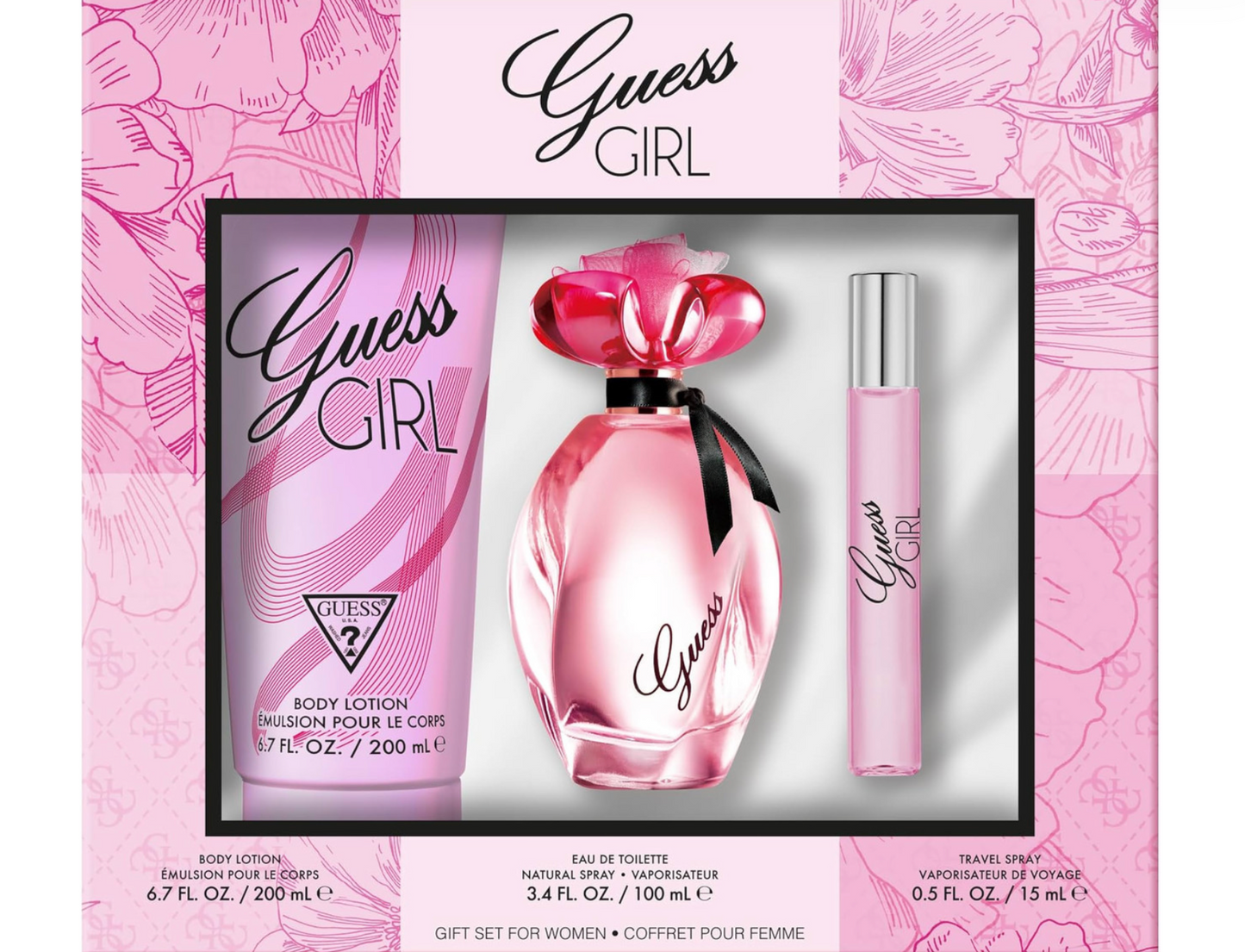 Guess Girl Belle Gift Set Eau de Toilette 3.4 oz / 100 ml