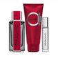 Salvatore Ferragamo Red Leather 3-Piece Gift Set Eau de Parfum