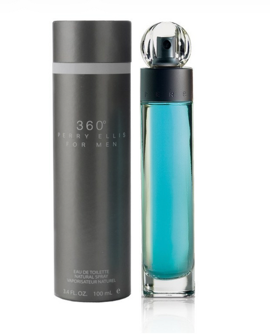 Perry Ellis 360 Eau de Toilette for Men 3.4 oz / 100 ml
