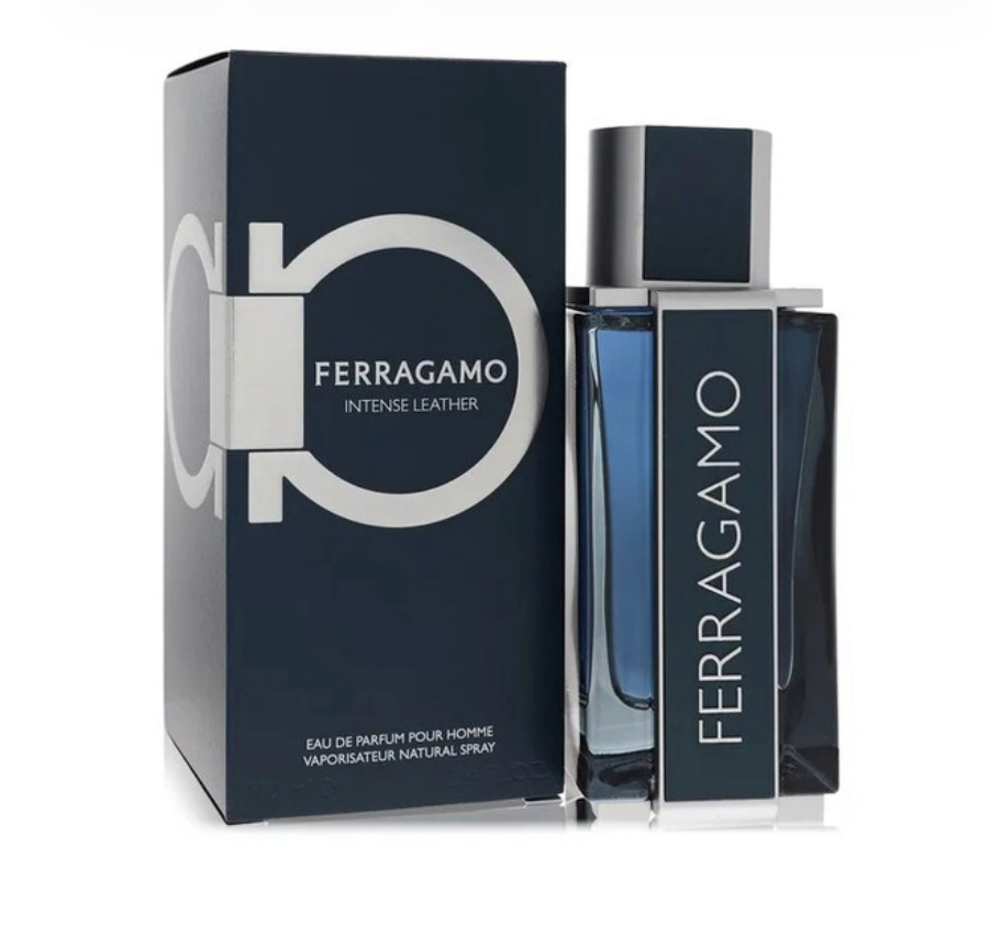 Salvatore Ferragamo Intense Leather Eau de Parfum for Men 3.4 oz / 100 ml