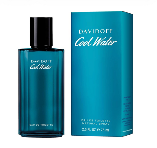 Davidoff Cool Water Eau de Toilette 2.5 oz / 75 ml