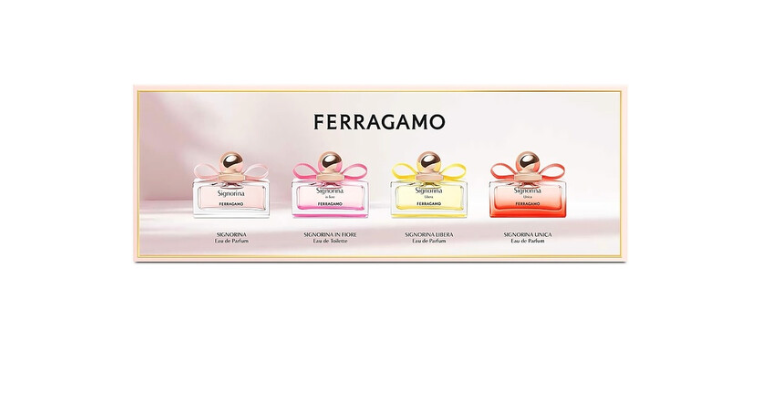 Salvatore Ferragamo Signorina 4-Piece Mini Set Eau de Parfum & Eau de Toilette 4 x 5 ml