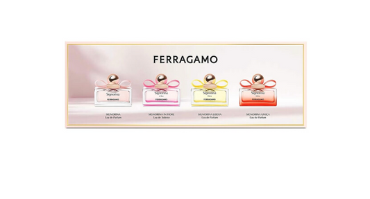 Salvatore Ferragamo Signorina 4-Piece Mini Set Eau de Parfum & Eau de Toilette 4 x 5 ml