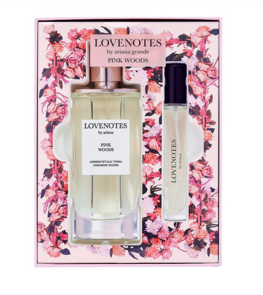 Ariana Grande LoveNotes Pink Woods Eau de Parfum Set 4.25 oz / 0.33 oz