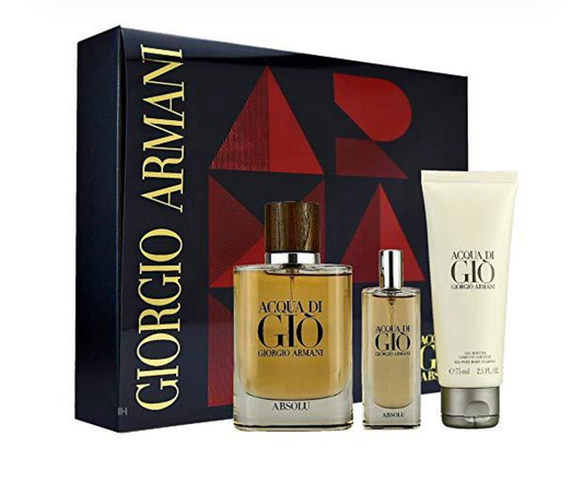 Giorgio Armani Acqua di Giò Absolu 3-Piece Eau de Parfum Gift Set