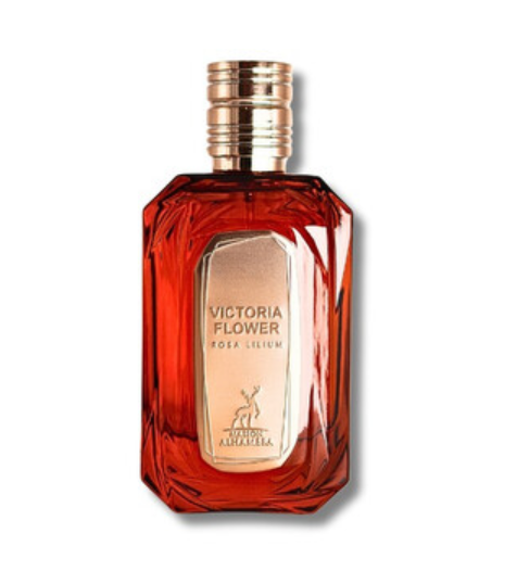 Lattafa Victoria Flower Rosa Lilium Eau de Parfum 3.4 oz / 100 ml Women
