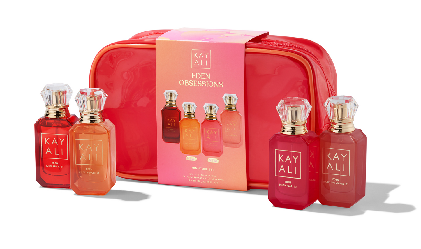Kayali Eden Obsessions Miniature Set 4 x 0.33 oz / 10 ml