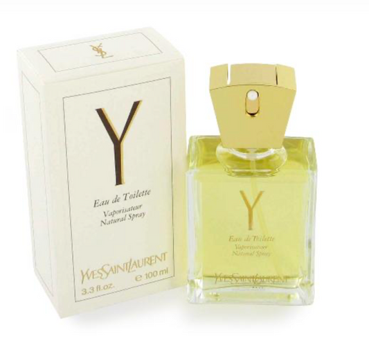 Y by Yves Saint Laurent Eau de Toilette for Women 3.3 oz / 100 ml