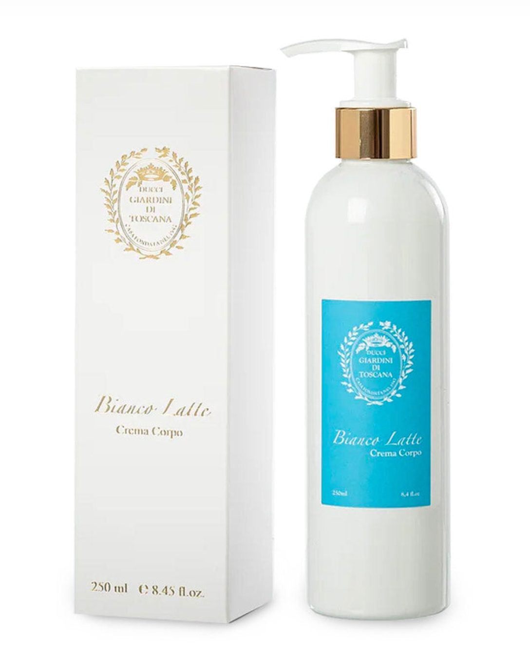 Bianco Latte Body Lotion by Giardini di Toscana 8.45 oz / 250 ml