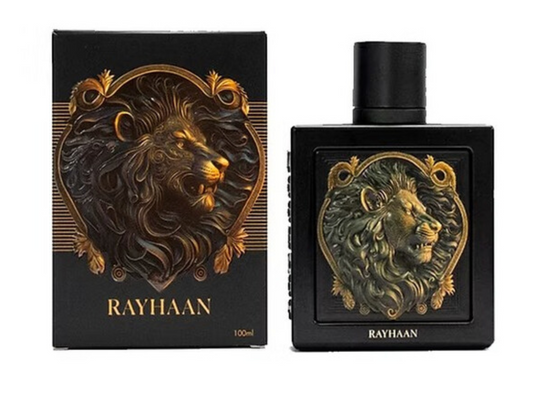 Rayhaan Lion Eau de Parfum for Men 3.4 oz / 100 ml