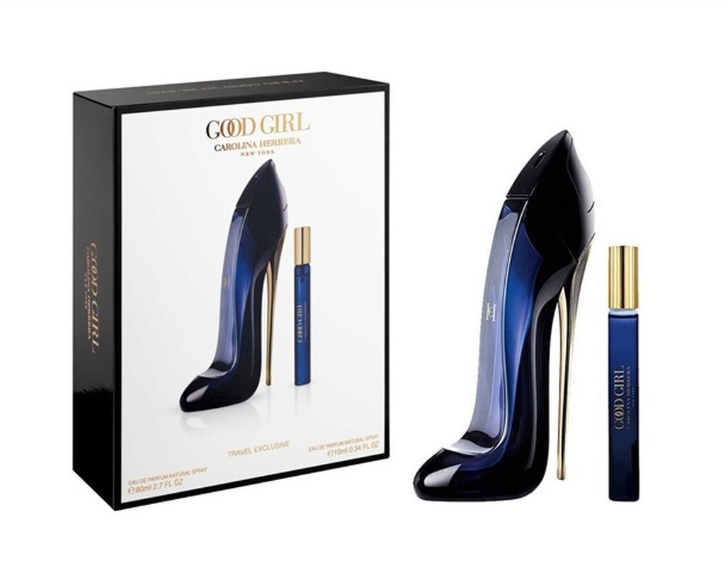 Carolina Herrera Good Girl Travel Exclusive Gift Set 2.7 oz + 0.34 oz / 80 ml + 10 ml