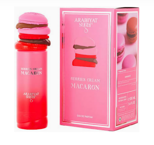 Arabiyat Sugar Berry Cream Macaron Eau de Parfum for Women 3.4 oz / 100 ml