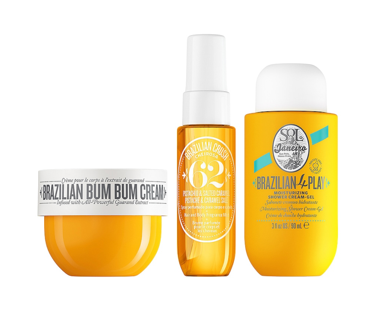 Sol de Janeiro Brazilian Bum Bum Jet Set 3-Piece Travel Set