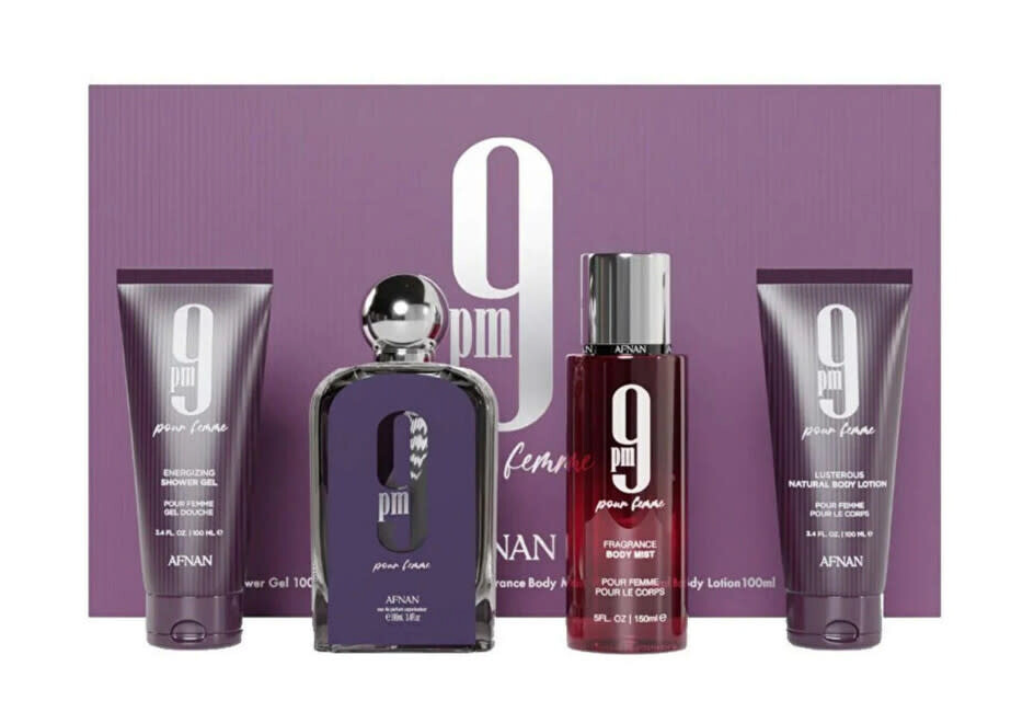 Afnan 9PM Femme Gift Set Eau de Parfum 3.4 oz / 100 ml