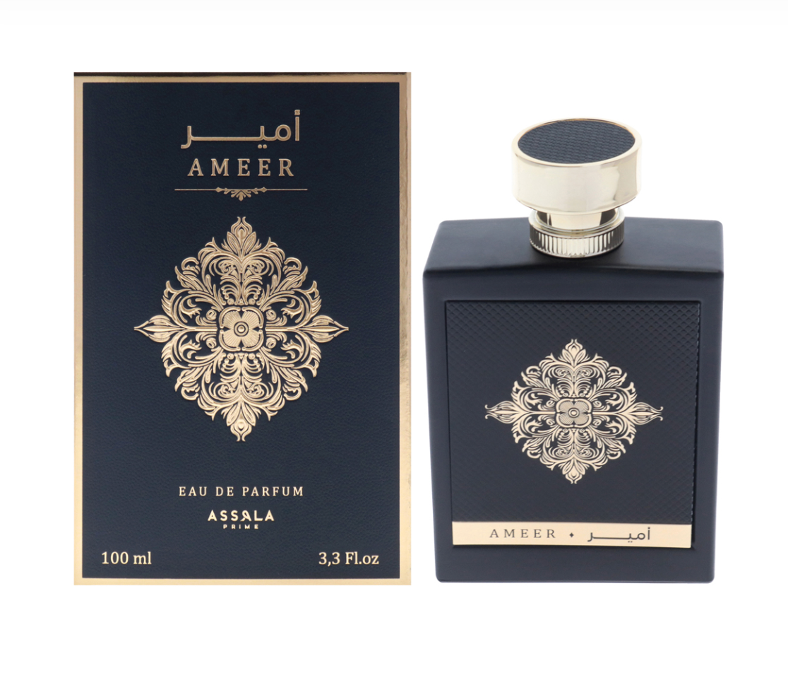 Assala Prime Ameer Eau de Parfum for Men 3.3 oz / 100 ml