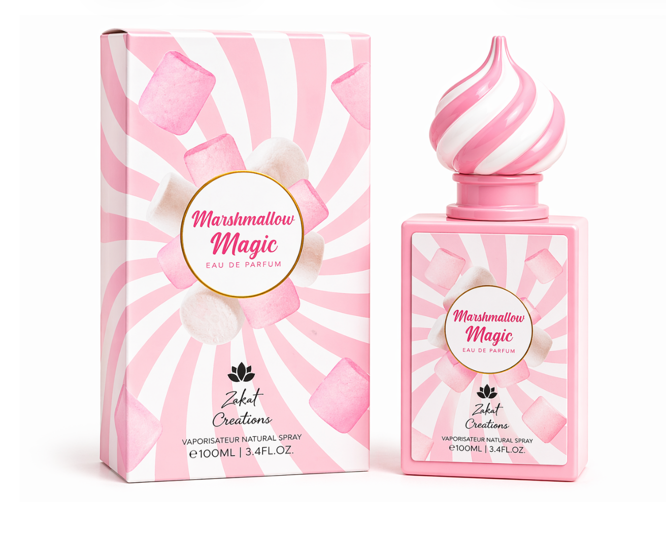 Zakat Creations Marshmallow Magic Eau De Parfum 3.4 oz / 100 ml