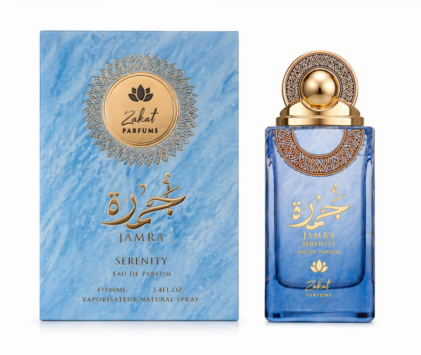 Zakat Parfums Jamra Serenity Eau De Parfum 3.4 oz / 100 ml