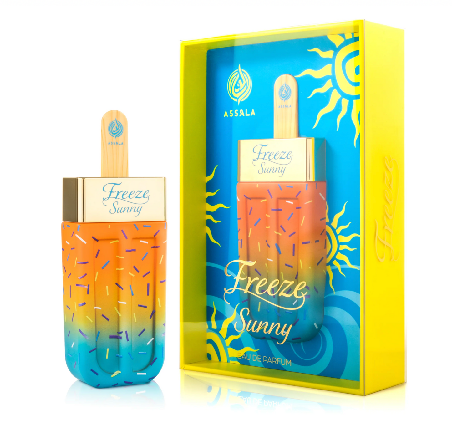 Assala Prime Freeze Sunny Eau de Parfum Spray 2.8 oz / 85 ml