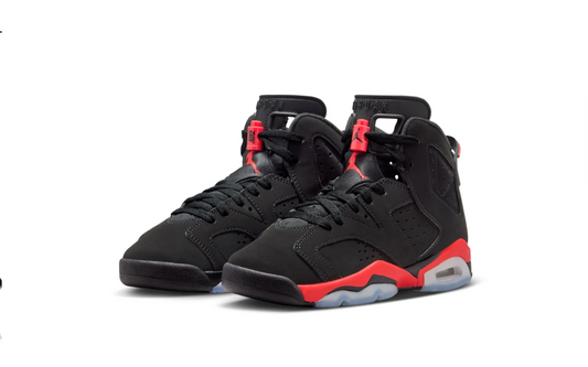 Air Jordan 6 Retro "Infrared Salesman" Big Kids' Shoes