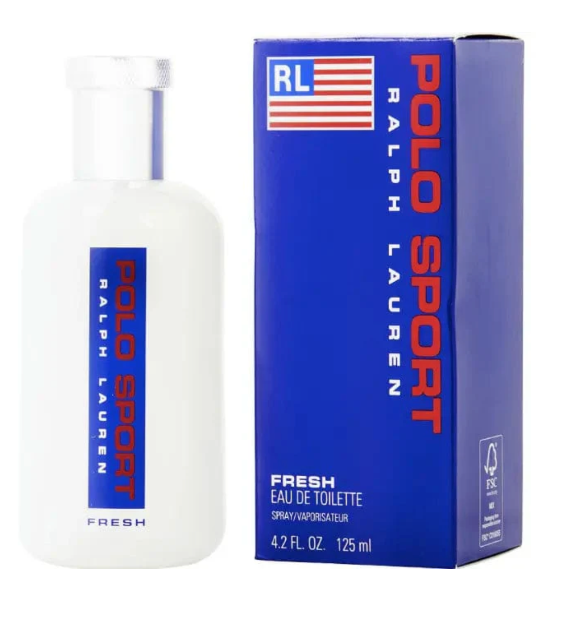 Ralph Lauren Polo Sport Fresh Eau de Toilette 4.2 oz / 125 ml Men