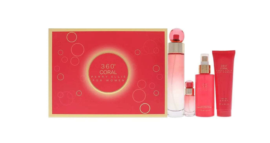 Perry Ellis 360 Coral Women Gift Set