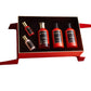 BHARARA SCARLET 5 PCS 3.4 oz EDP +0.34 oz EDP Mini +6.7 oz B.L.+6.7 Oz S.GEL+0.34 oz