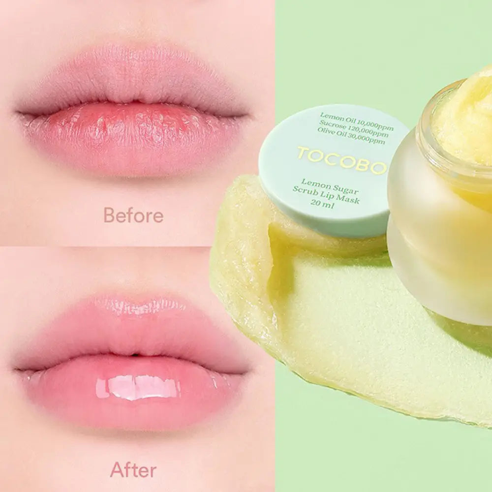 TOCOBO Lemon Sugar Scrub Lip Mask (20ml)