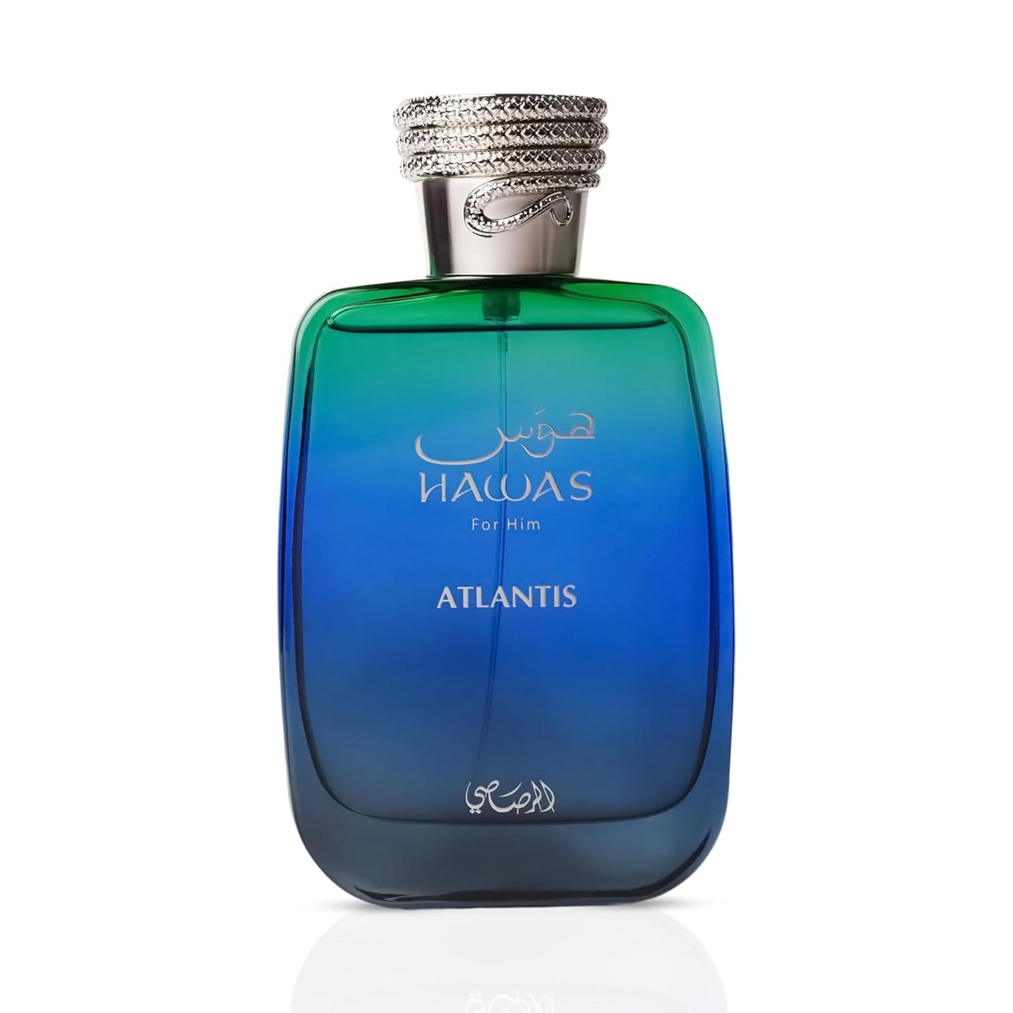 Hawas Atlantis For Men Eau de Parfum for Men 3.4 oz 100 ml By Rasasi