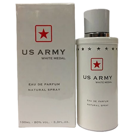 Us Army White Medal Eau De Toilette 3.3 oz 100 ml