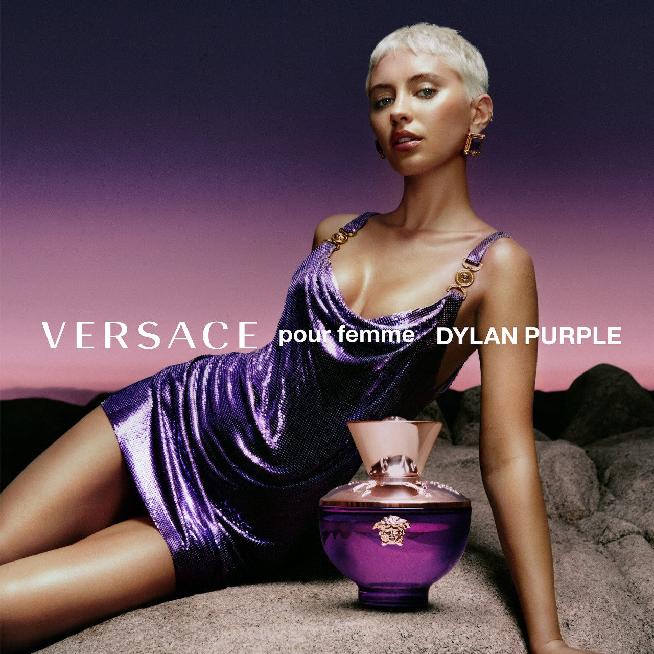 Versace Dylan Purple Pour Femme Eau de Parfum 3.4 oz 100 ml Women