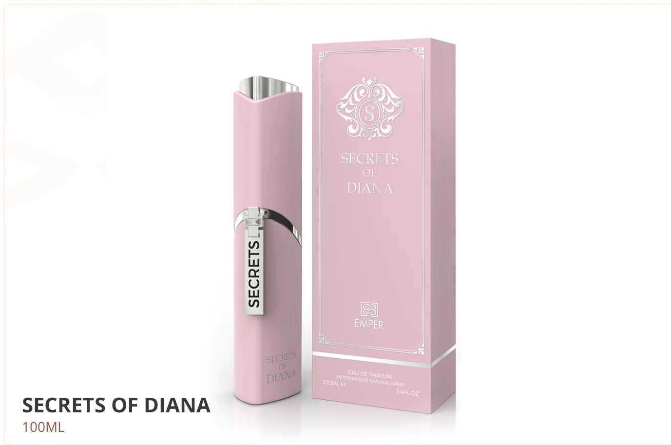 Secrets of Diana 3.4 oz 100 ml EDP for women By Emper