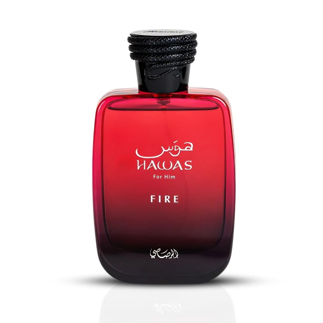 Hawas Fire For Men Eau de Parfum 3.4 oz 100 ml By Rasasi