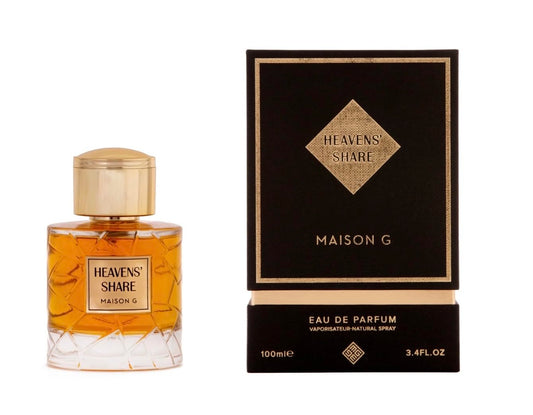 Maison G Heavens Share Eau de Parfum 3.4 oz 100 ml Unisex