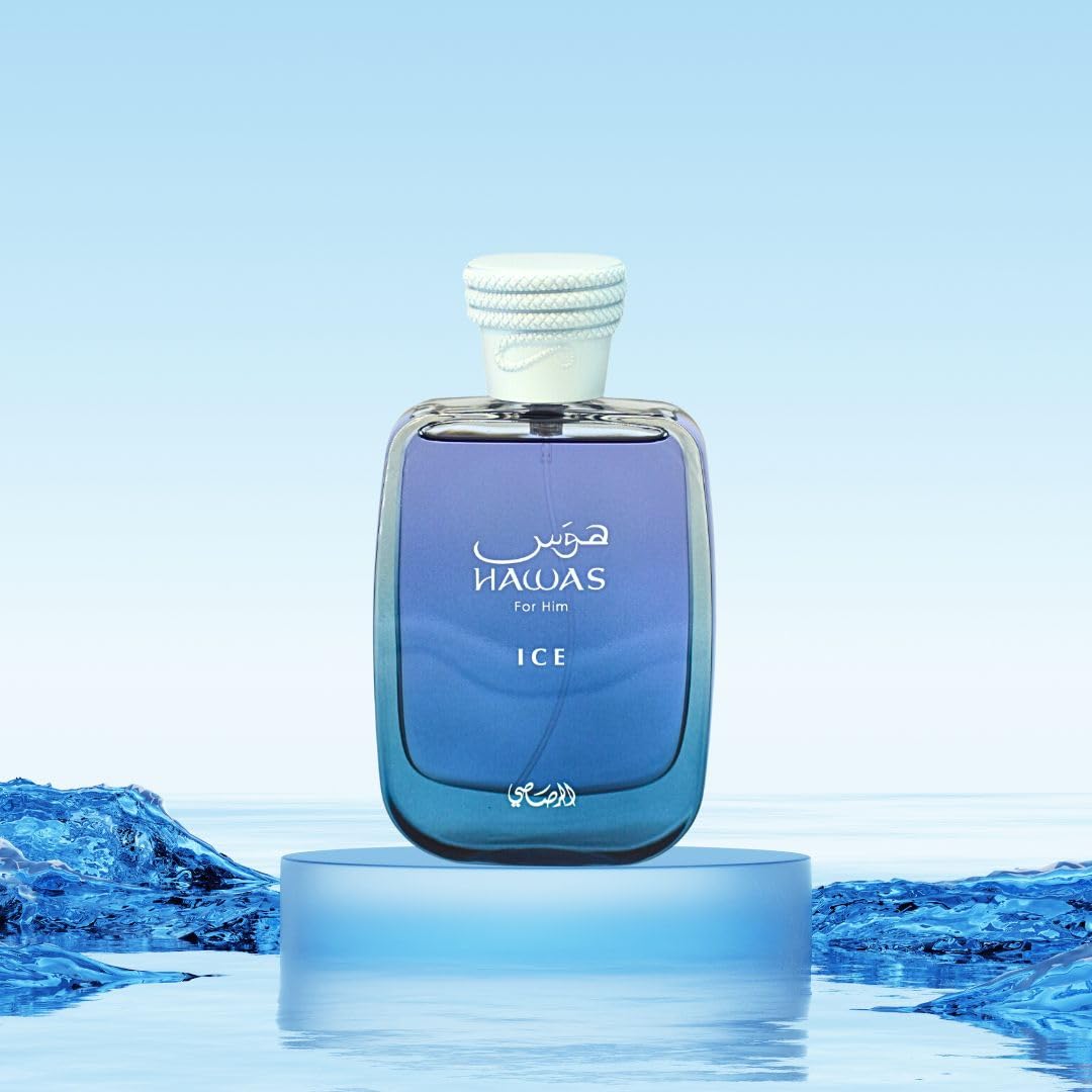Rasasi Hawas Ice For Him & Hawas For Her - Eau de Parfum 3.4 oz 100 ml
