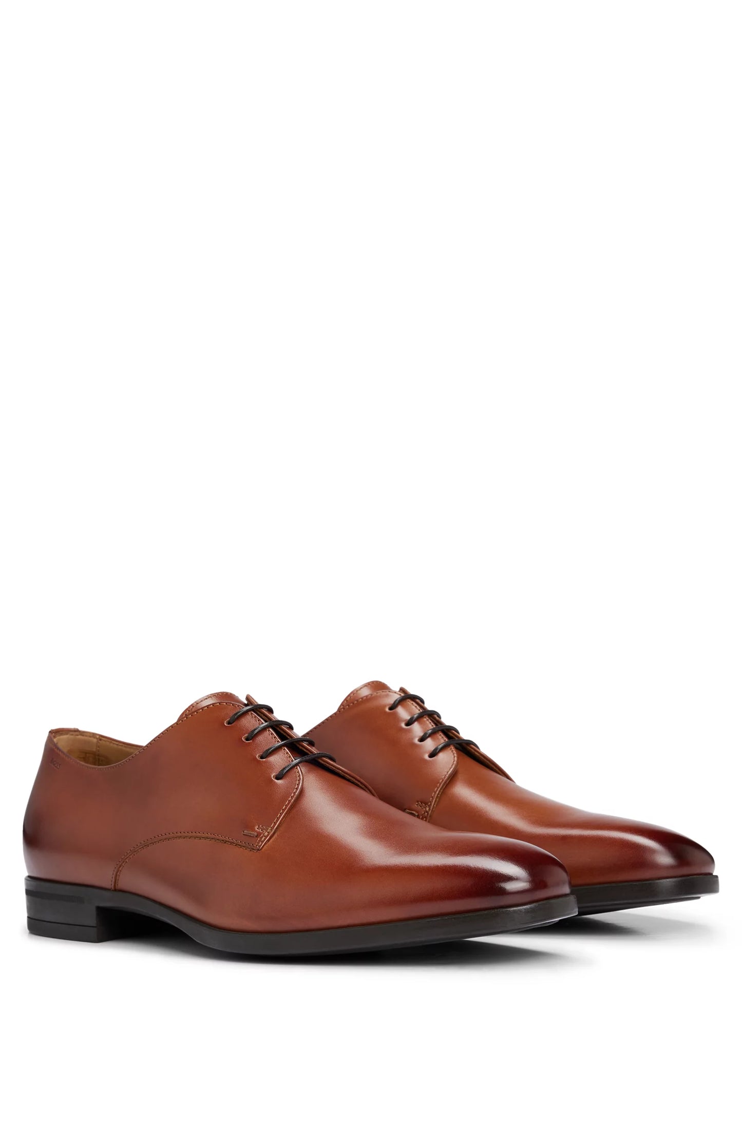 Hugo Boss Colby Derby Shoe For Men (Medium Brown) US 11.5