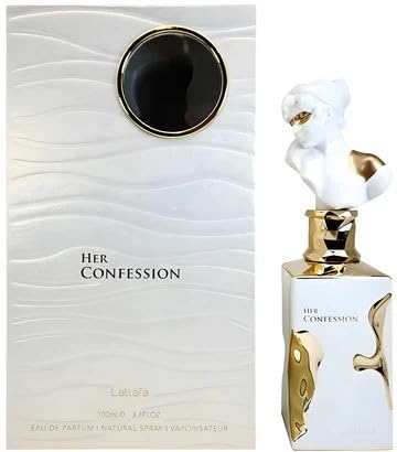 Lattafa Her Confession for Women Eau de Parfum Spray 3.4 oz 100 ml