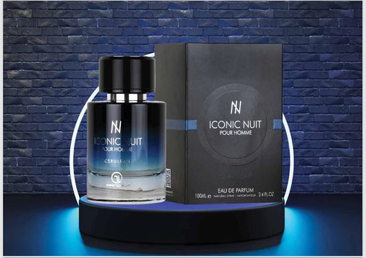 Iconic Nuit Pour Homme 3.4 oz 100 ml Eau De Parfum Spray